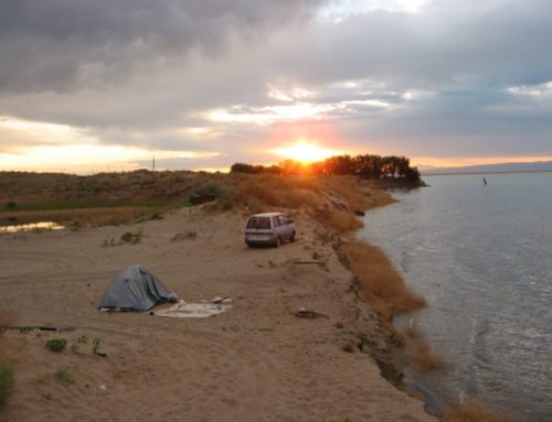 Капчагай, пляж Боктер