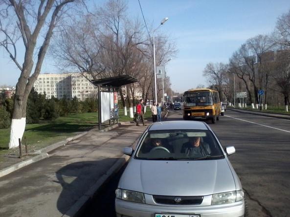 Начало вело маршрута Кольцо Аль-Фараби-Навои - Труба БАО Начало вело маршрута Кольцо Аль-Фараби-Навои - Труба БАО