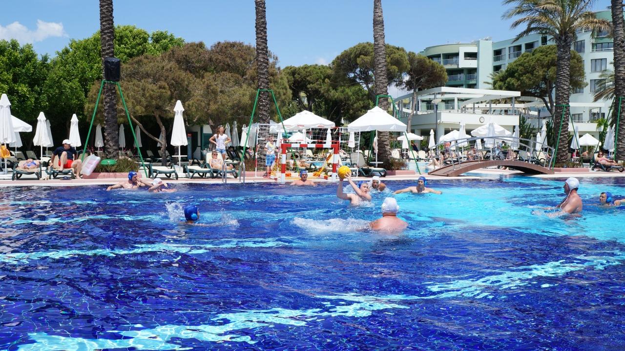 Водное поло в отеле Лимак Атлантис waterpolo