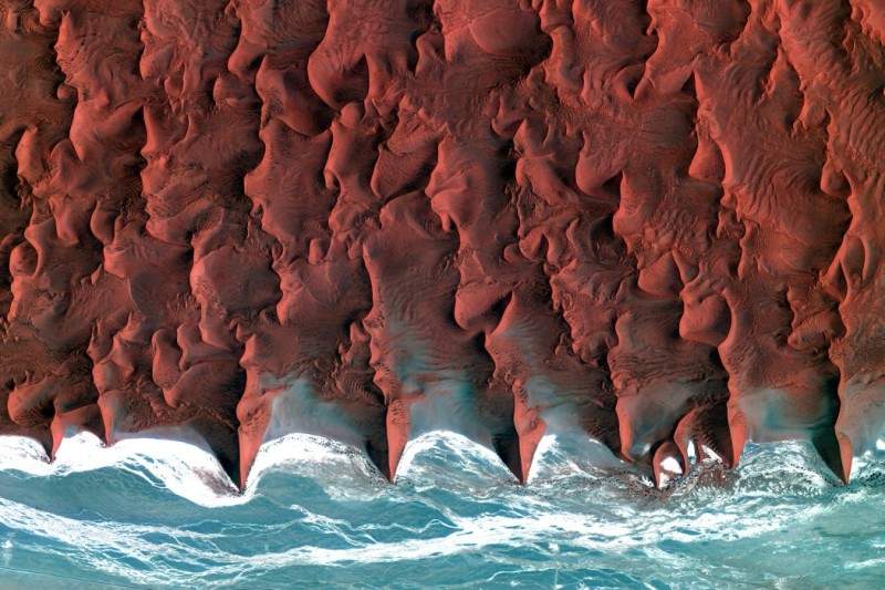 Песчаное море пустыни Намиб Песчаное море пустыни Намиб