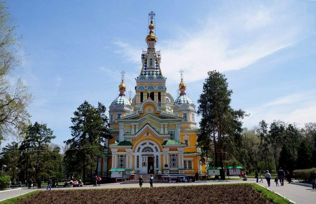 Вознесенский собор. Алматы