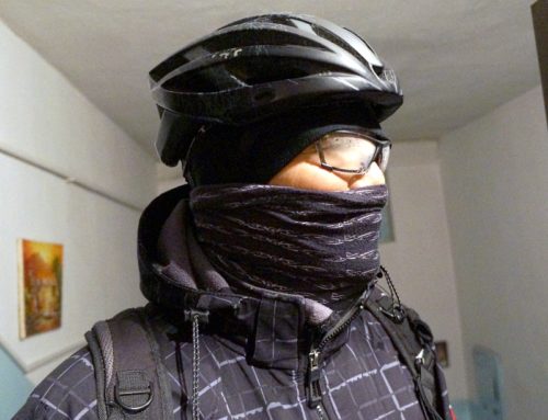 Первые зимние покатушки