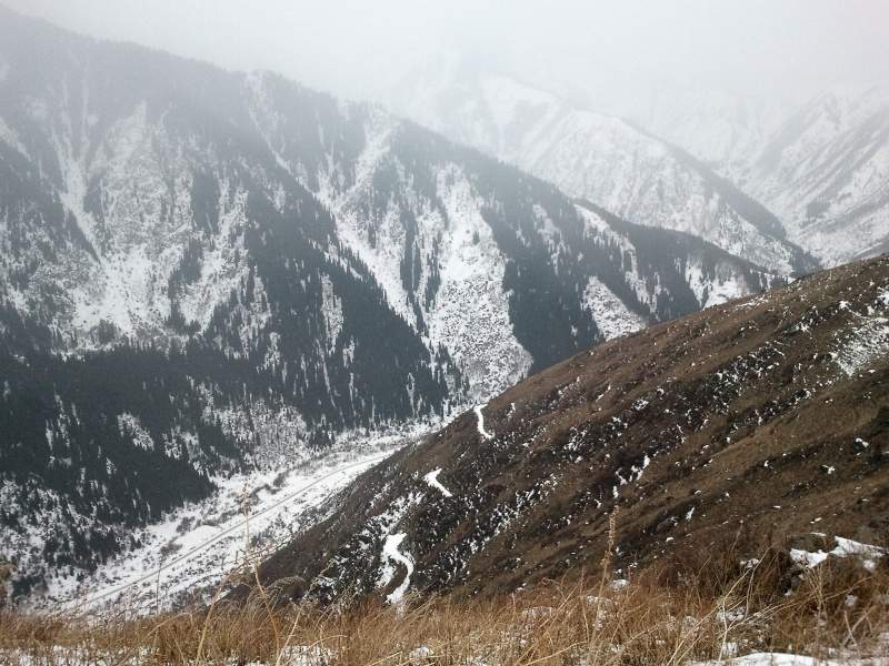 На пути к горе Смотровой (2350 м)