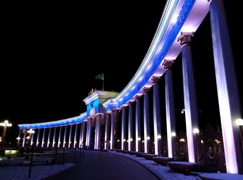 Новогодний Парк первого Президента Казахстана