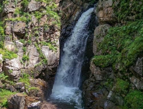 Водопад в Узун Каргалы