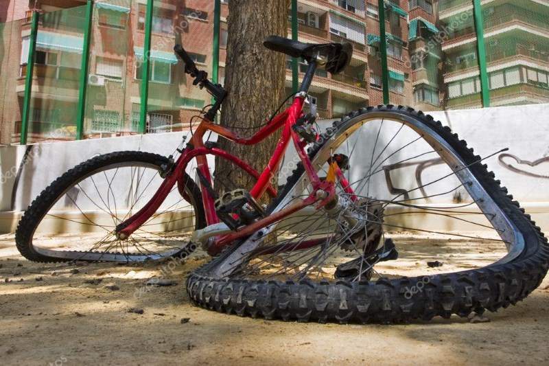 broken bike