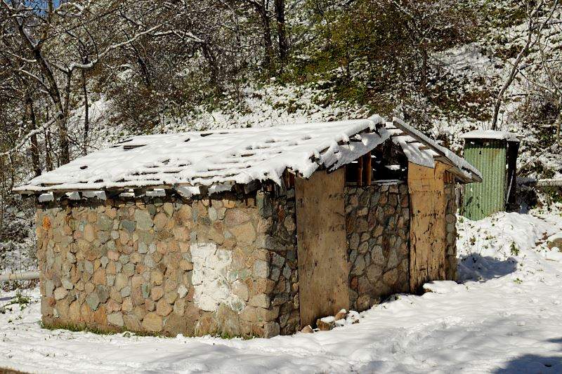Мусор в горах