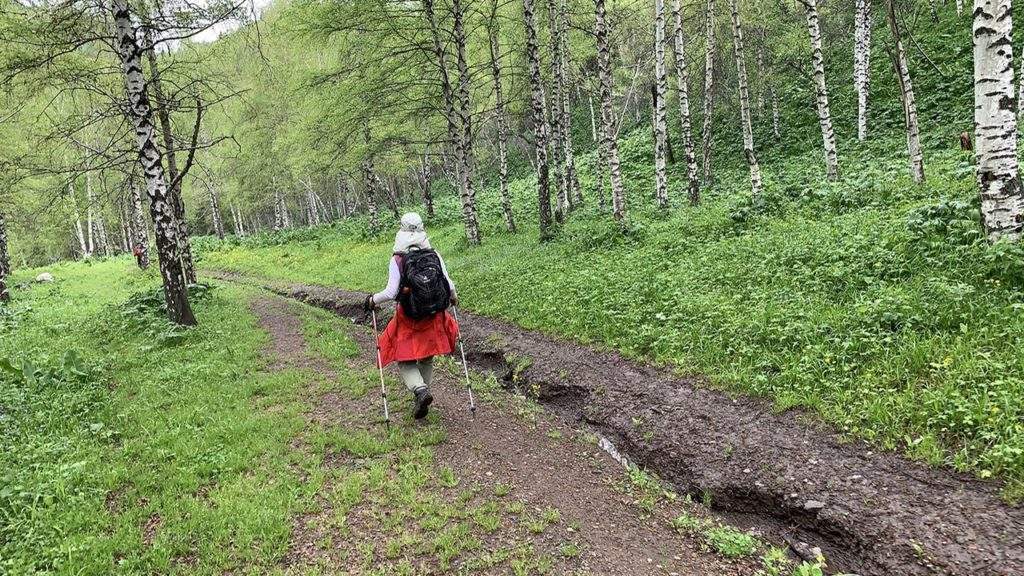 В Бутаковском ущелье весной