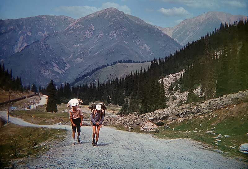 Дорога на БАО в 80-е годы