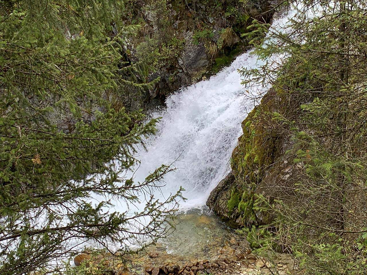 Водопады реки Проходной