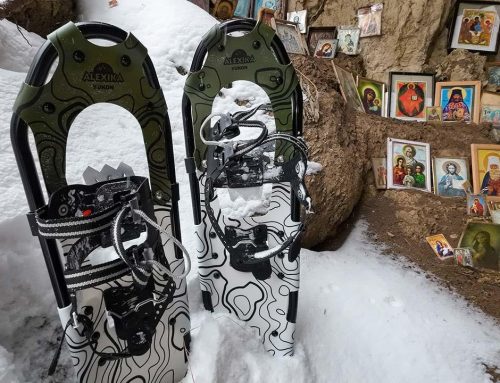 На снегоступах в подземную церковь на Медеу