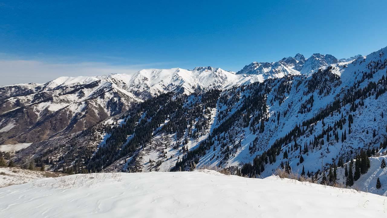 Вид с Панорамы Кок Жайляу