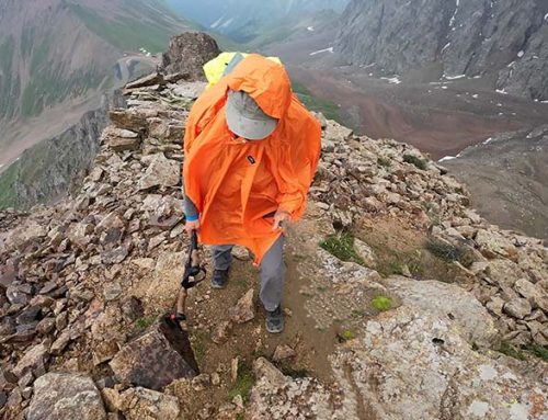 Пик Эдельвейс со стороны Талгарского перевала